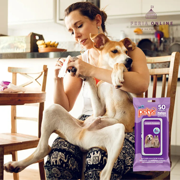 Pañitos Húmedos Lavanda Relajante