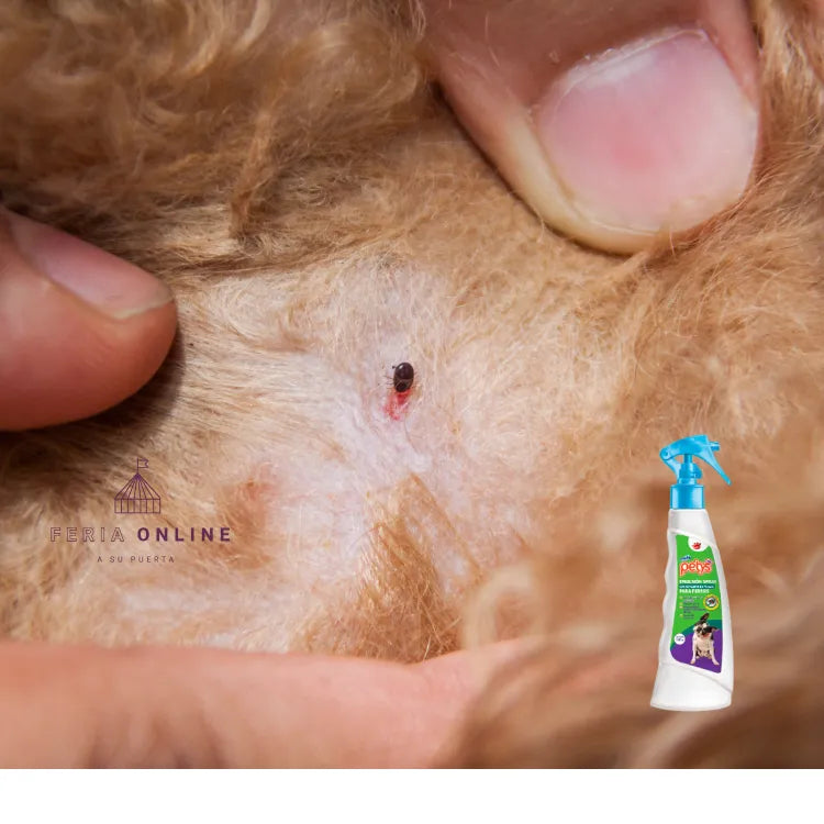 Petys Spray para Perros con Repelente Pulgas 180ml.