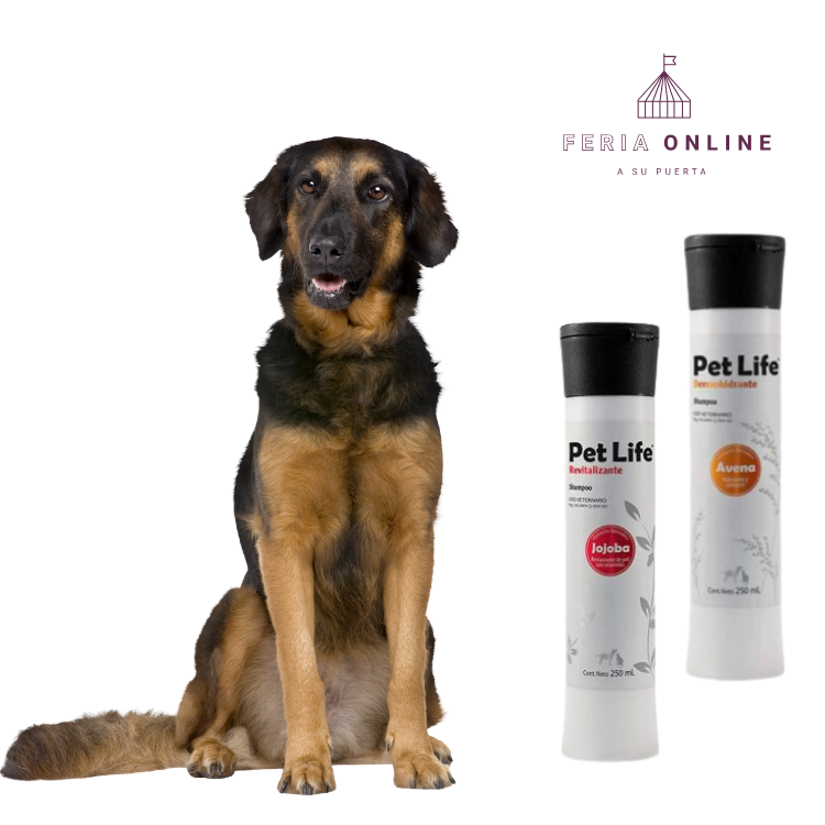 Pet Life Shampoo 250 ML Avena y Jojoba