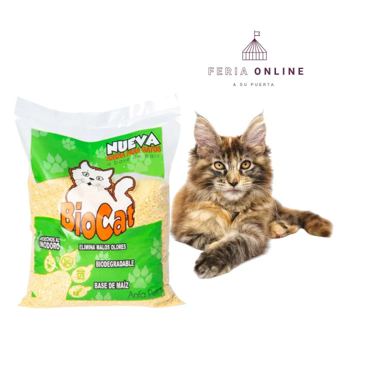 Arena Biocat Menta Limón x 2 KG