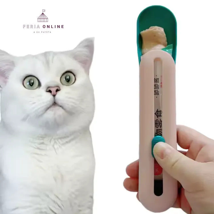 Dispensador De Papilla Para Gatos