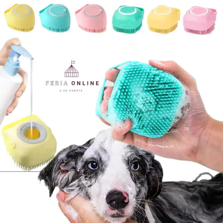 Cepillo con Dispensador de Shampoo