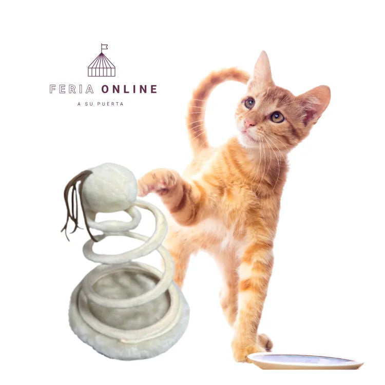Juguete Con Resorte Para Gatos