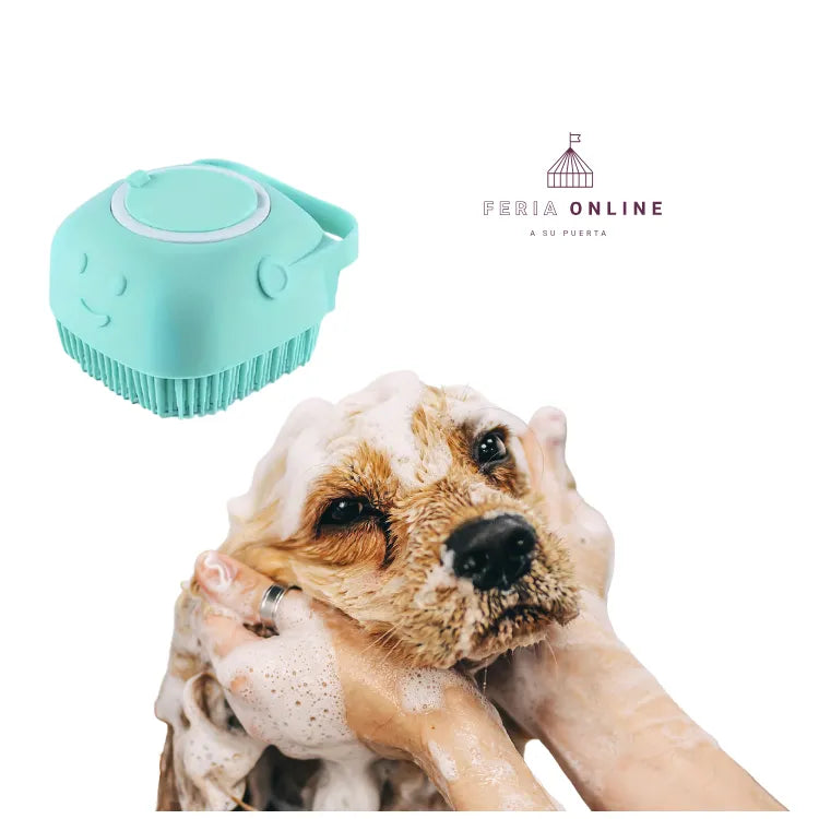 Cepillo con Dispensador de Shampoo