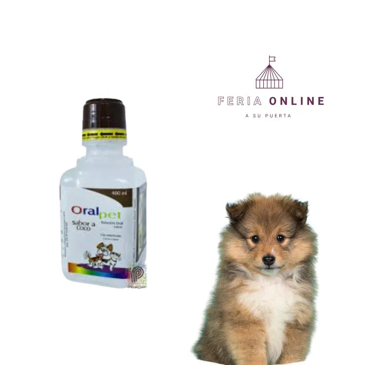 Oral Pet Suero Mascotas Sabor Coco