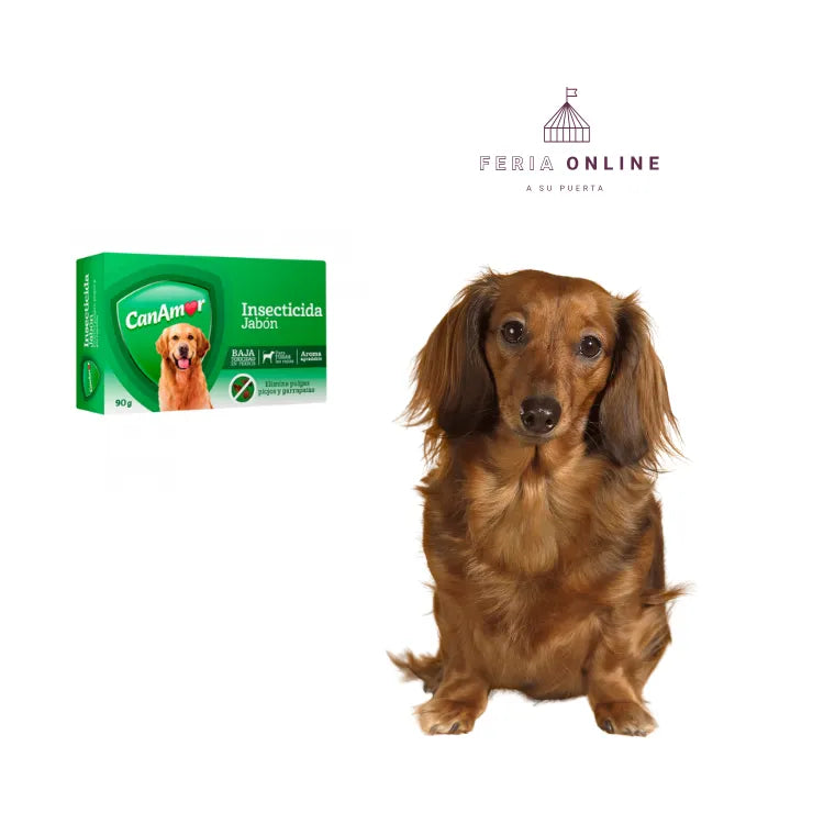 Canamor Jabón Insecticida Para Perros x 90 GR