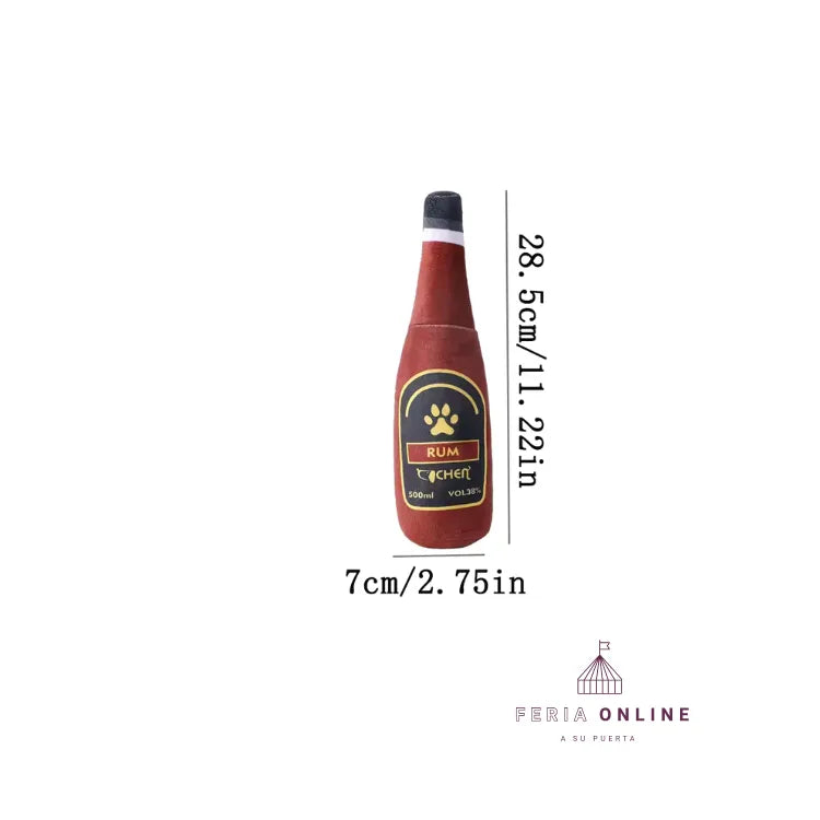 Peluche Botella