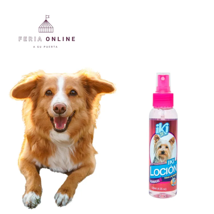 Loción Iki Pets Hembra y Macho 120ML