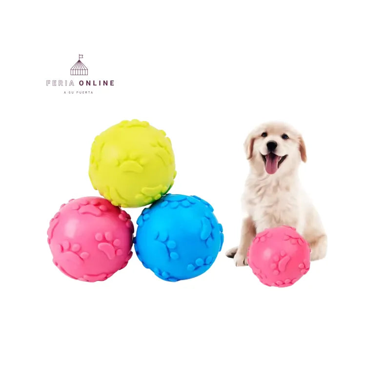 Pelota Con Sonido Para Mascotas