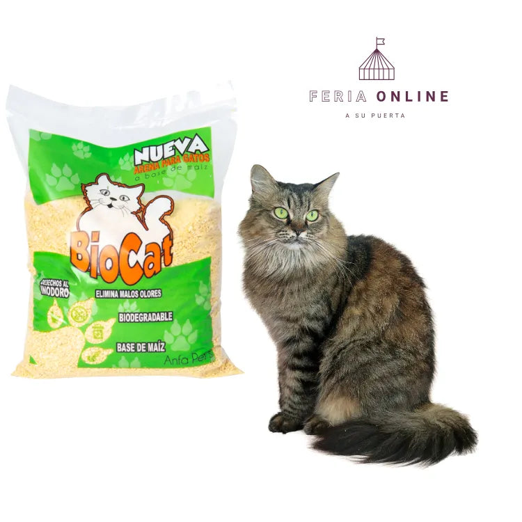 Arena Biocat Menta Limón x 2 KG