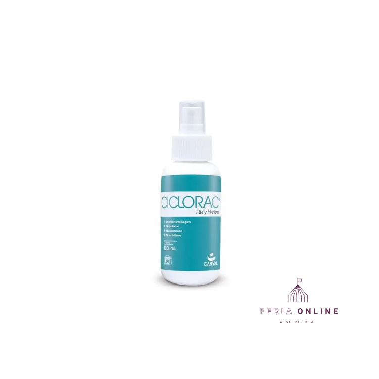Ciclorac Cicatrizante Y Desinfectante 120 ML