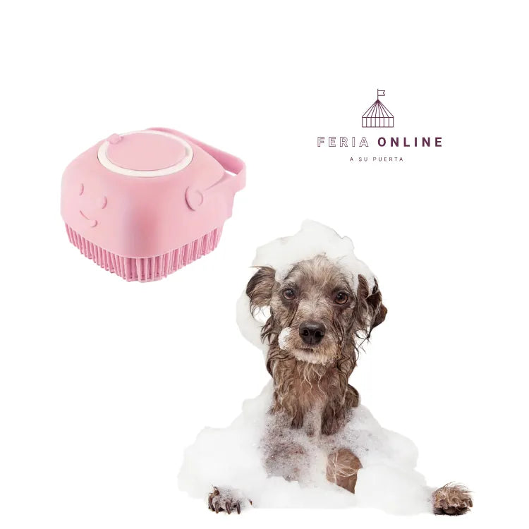 Cepillo con Dispensador de Shampoo