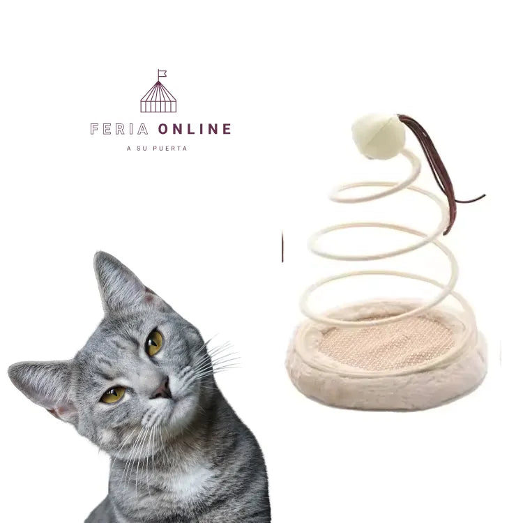 Juguete Con Resorte Para Gatos