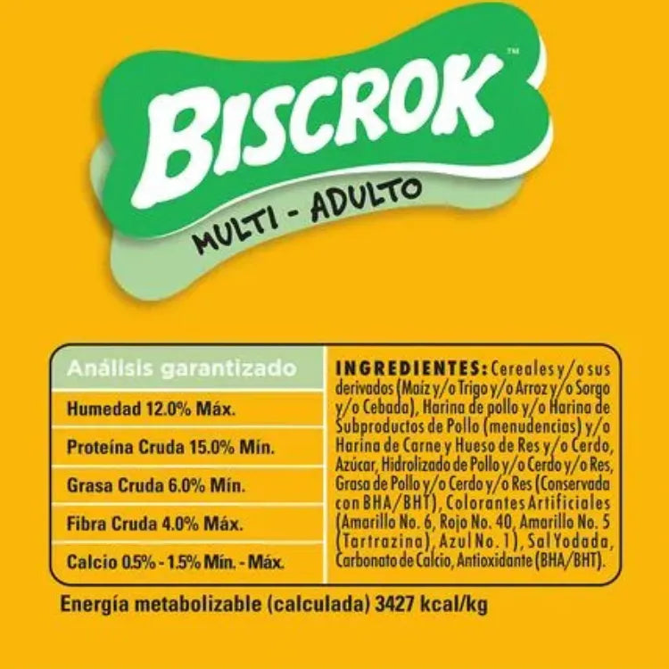 Snacks Para Perro Pedigree Galleta Biscrok Multi Adulto - 225 g