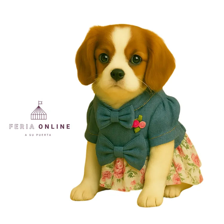 Vestido Primavera para Mascotas