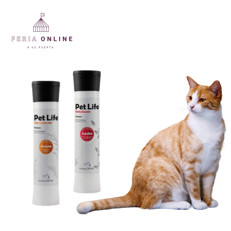 Pet Life Shampoo 250 ML Avena y Jojoba
