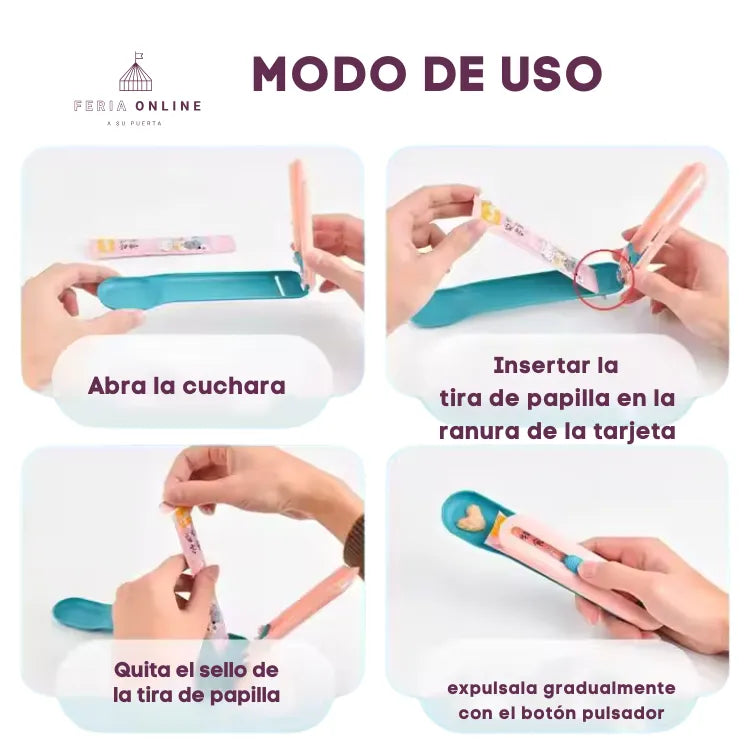 Dispensador De Papilla Para Gatos