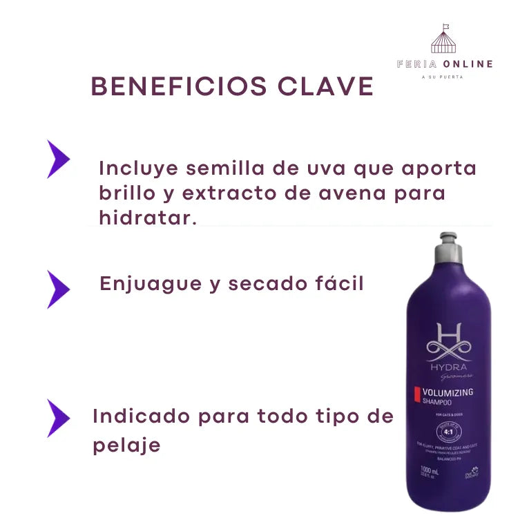 Hydra Voluminising Shampoo x 1000 ML