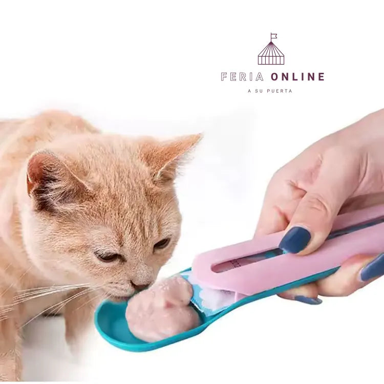 Dispensador De Papilla Para Gatos