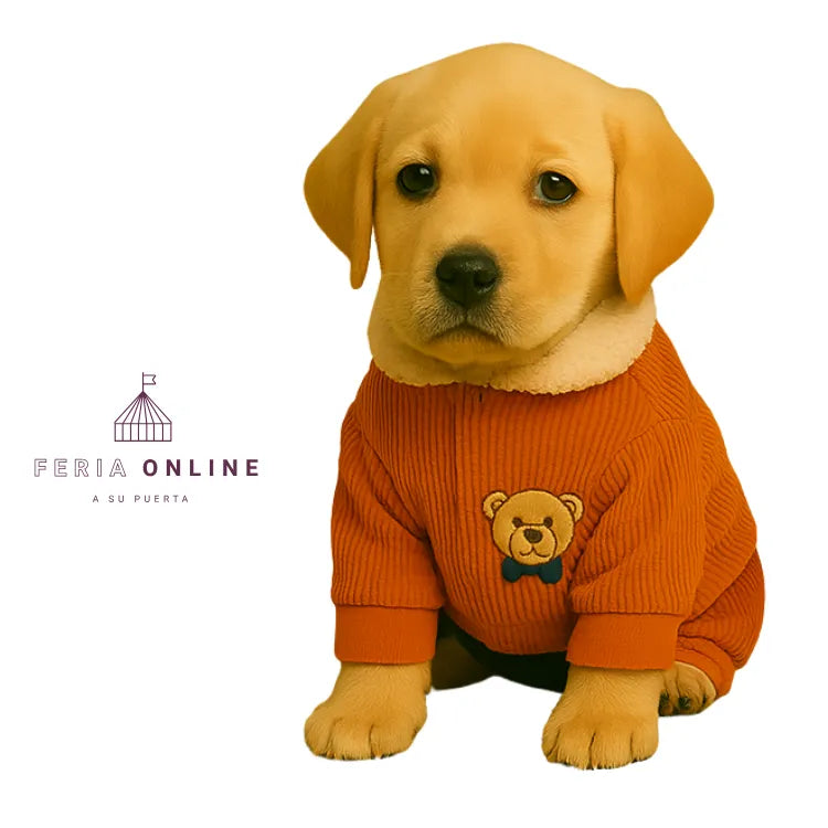 Chaqueta En Corduroy Para Mascota