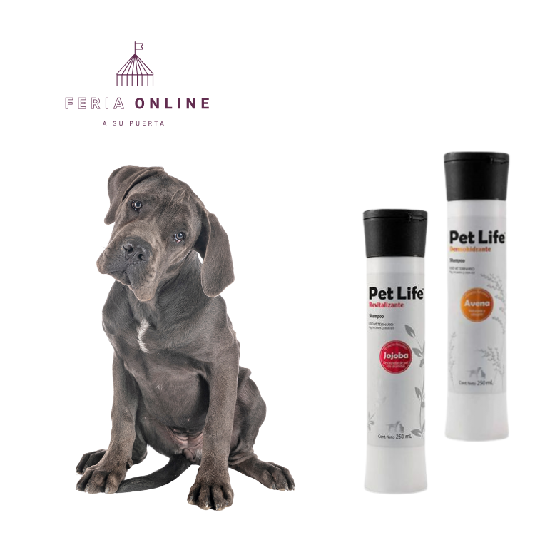 Pet Life Shampoo 250 ML Avena y Jojoba
