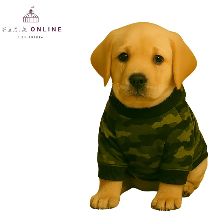 Buzo En Algodón Estampado Para Mascota