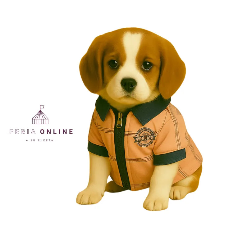 Camisa con Cierre para Mascotas