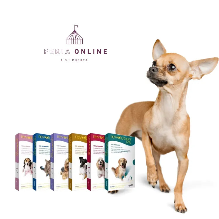 Desparasitante Revolution Selamectina para Perros