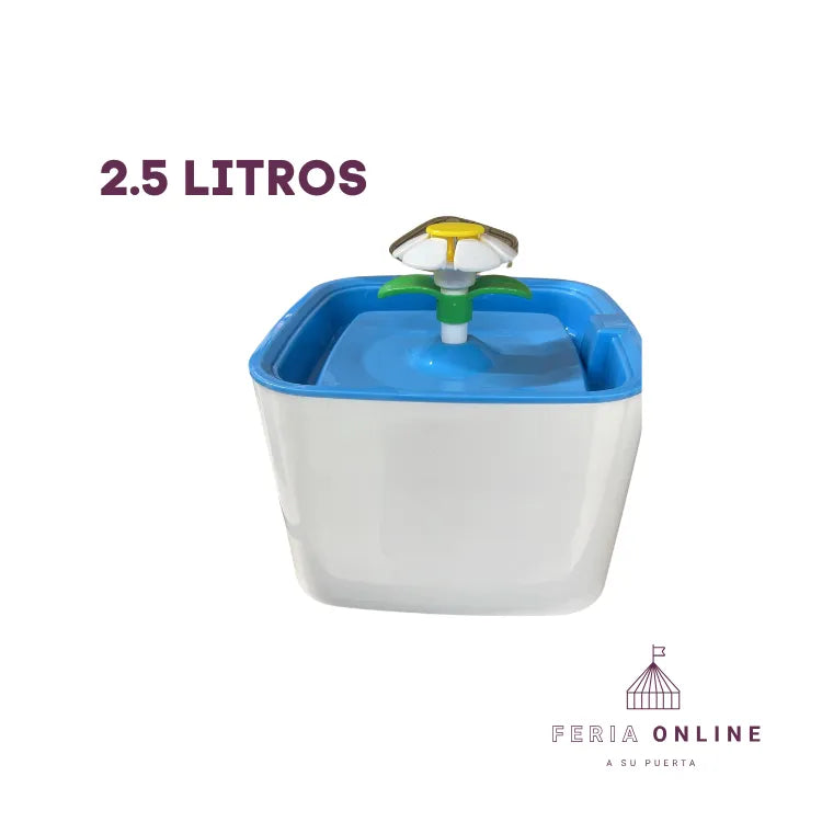 Fuente Flor Cuadrada 2,0 y 2.5 Litros
