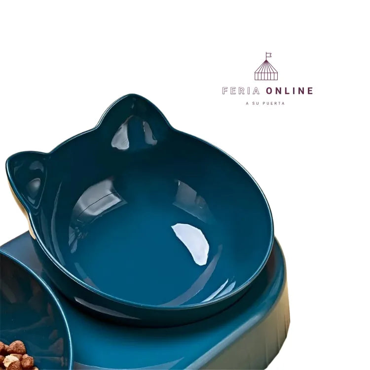 COMEDOR DISPENSADOR DE AGUA DOBLE