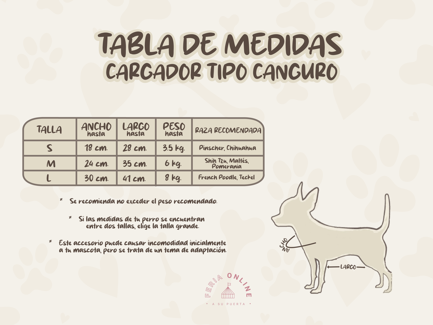 Cargador Tipo Canguro