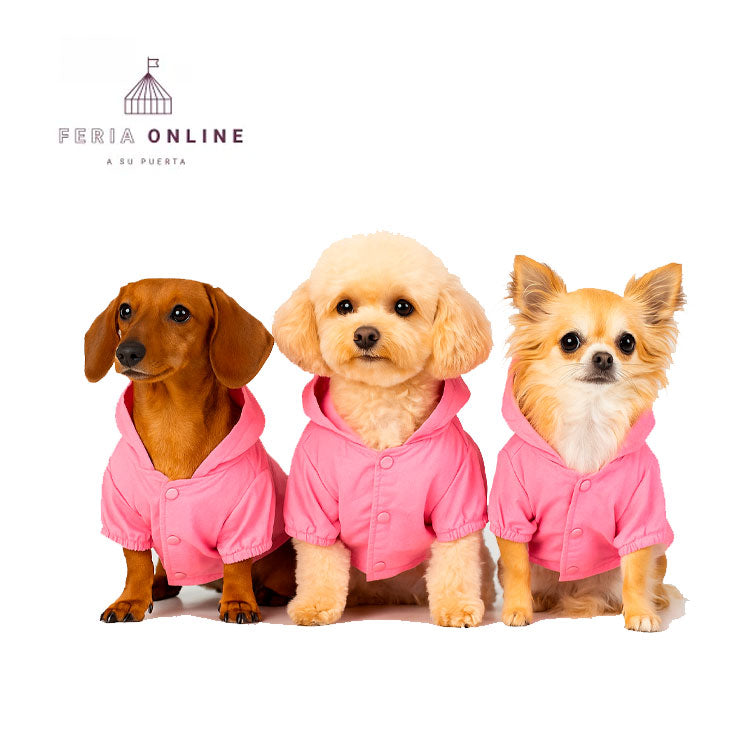 Chaqueta Rompeviento Yo+Dog Para Mascotas