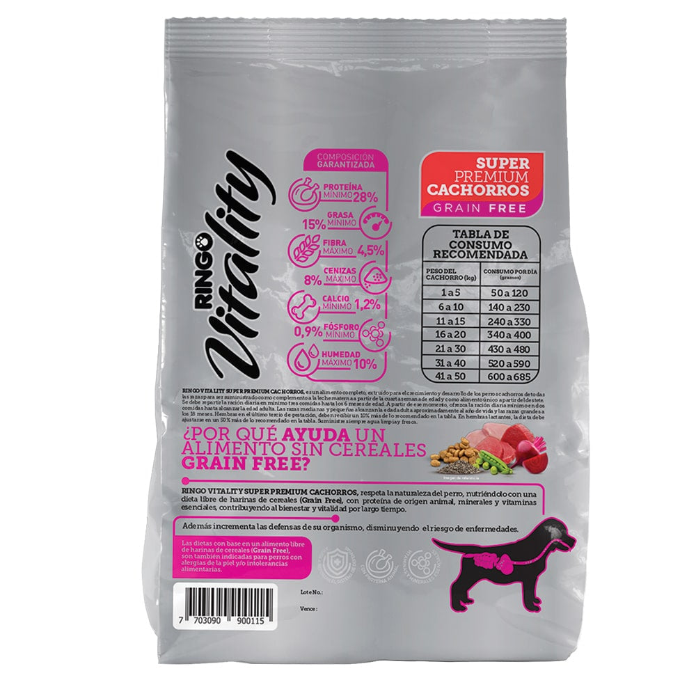 Ringo Vitality Cachorros 1kg.