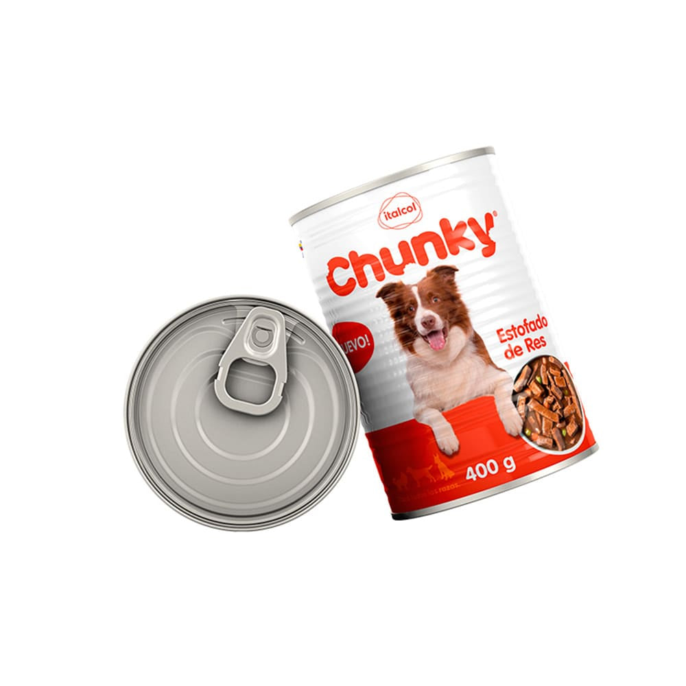 Chunky DeliDog Comida Húmeda Estofado de Res