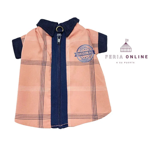 Camisa con Cierre para Mascotas