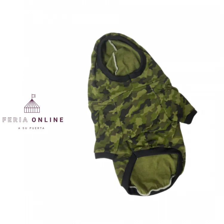 Buzo En Algodón Estampado Para Mascota