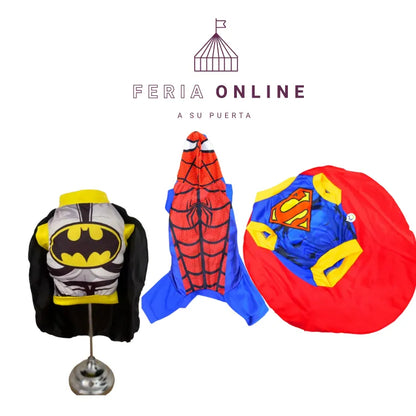 DISFRAZ SUPER HEROES