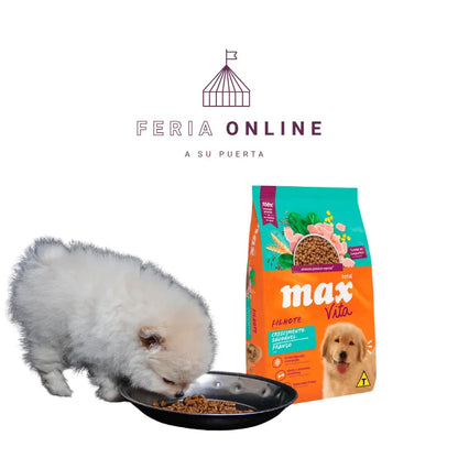 Max Vita Perros Cachorros Crecimiento Saludable