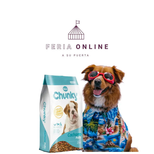 Chunky Perros Cachorros Pollo y Arroz