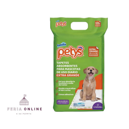 Tapetes absorbentes Petys