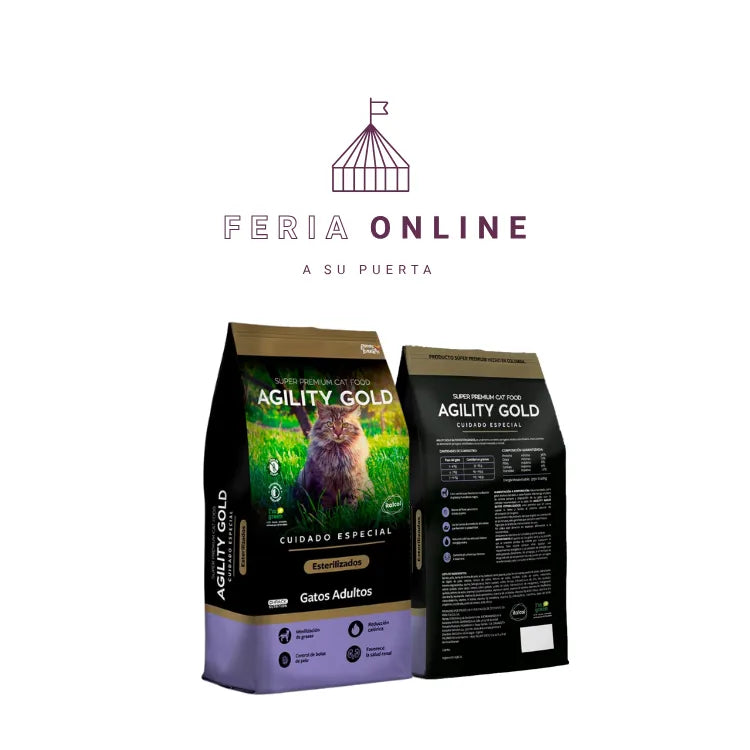 Agility Gold Concentrado para Gatos Esterilizados
