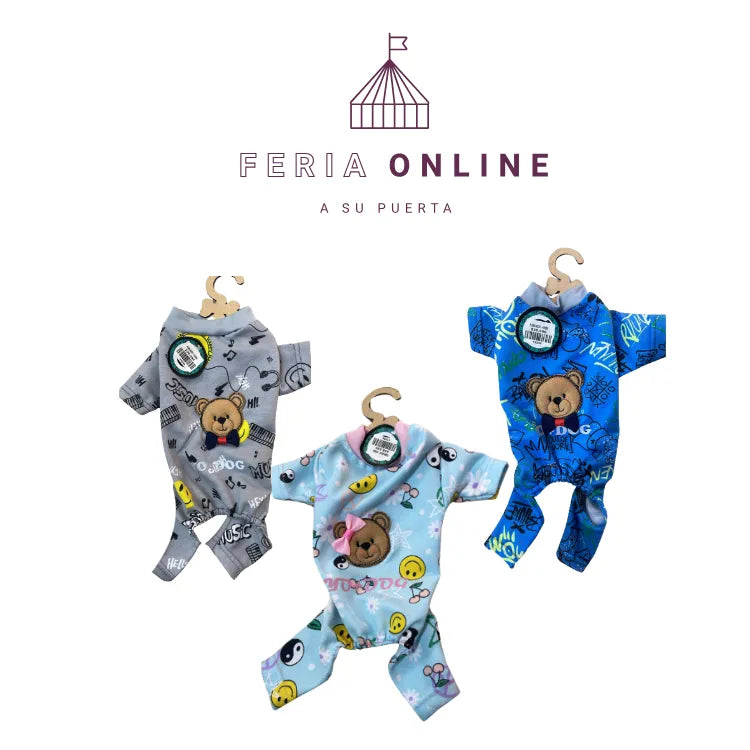 Pijama Térmica Cuerpo Completo Para Mascotas