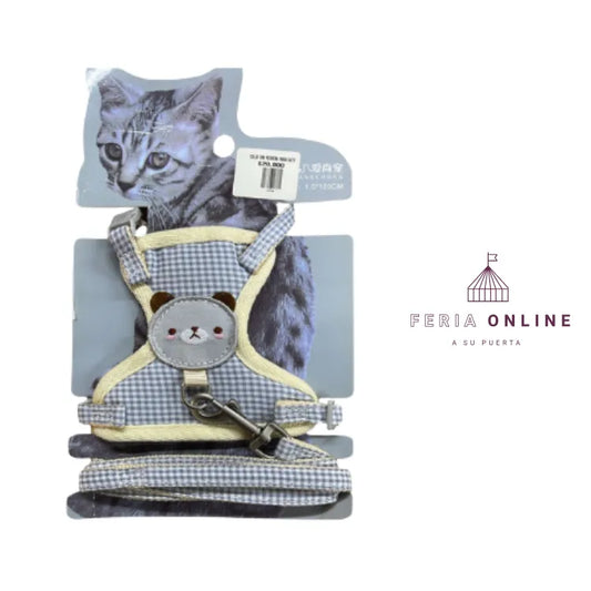 Collar Con Pechera Para Gato