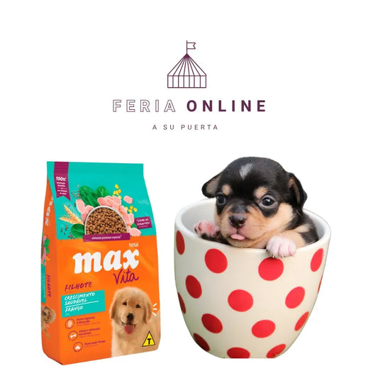 Max Vita Perros Cachorros Crecimiento Saludable