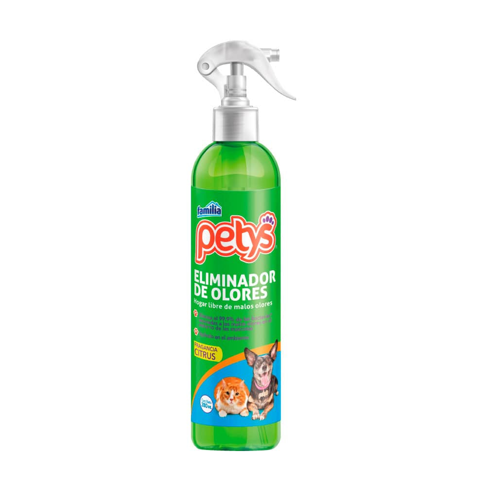 Petys Spray Eliminador de Olores 280ml.