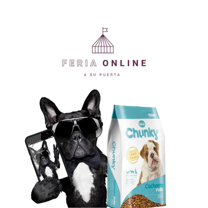 Chunky Perros Cachorros Pollo y Arroz