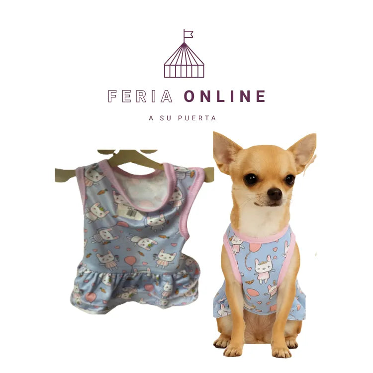 Vestido Fresco Para Mascotas