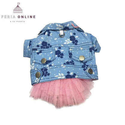 Vestido Tutú con Chaqueta para Mascotas