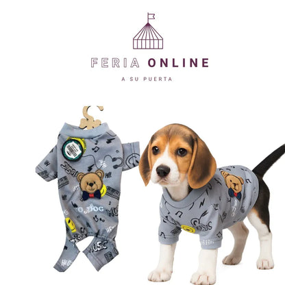 Pijama Térmica Cuerpo Completo Para Mascotas