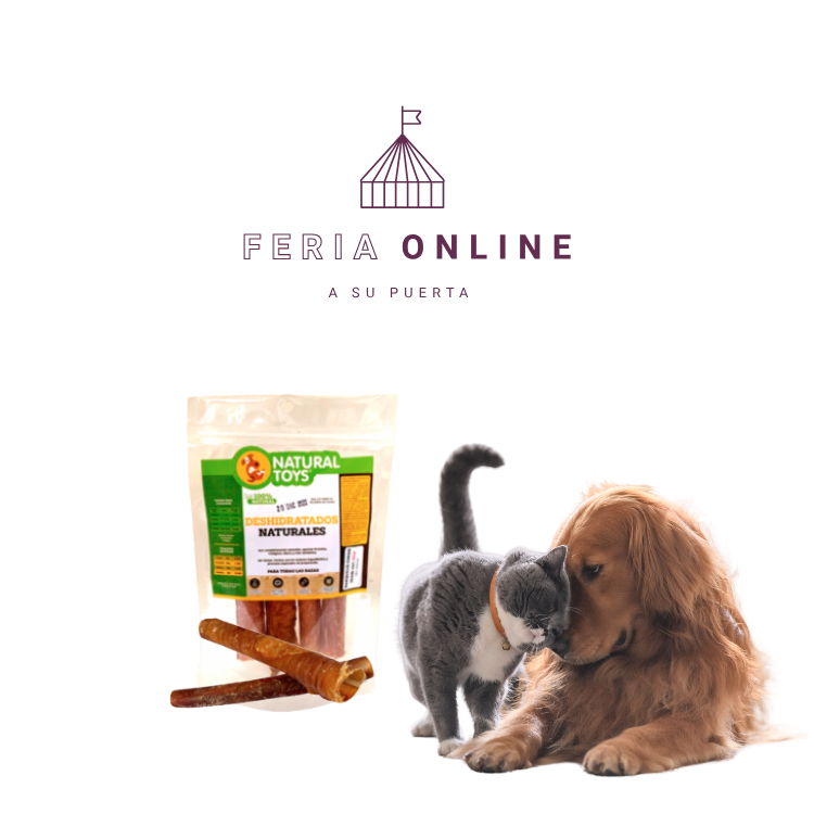 Tráquea Deshidratada Para Mascotas x 50 GR